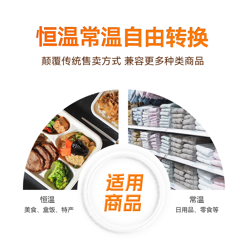 32格保温加热售卖格子柜